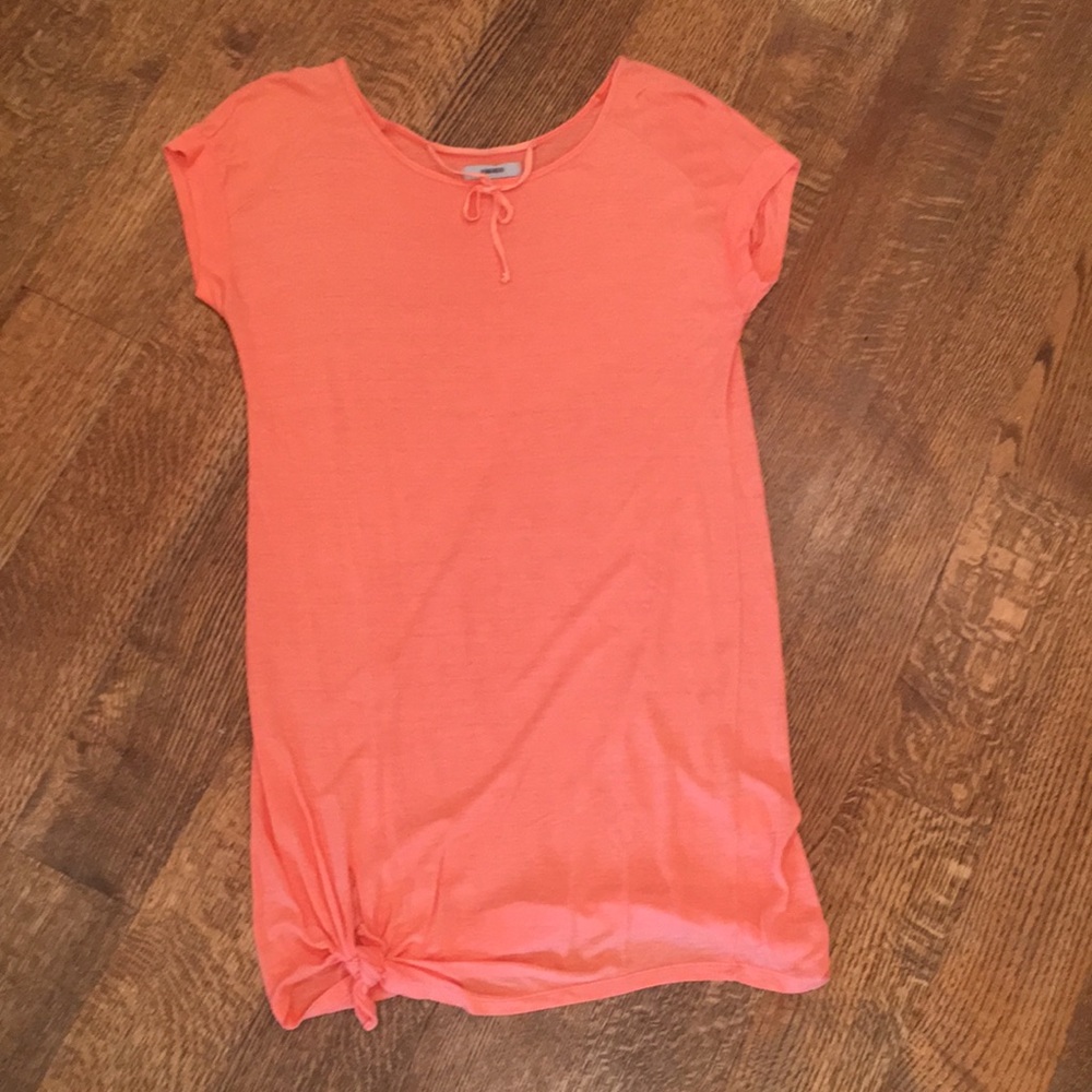 Humanoid Bright Coral Dress